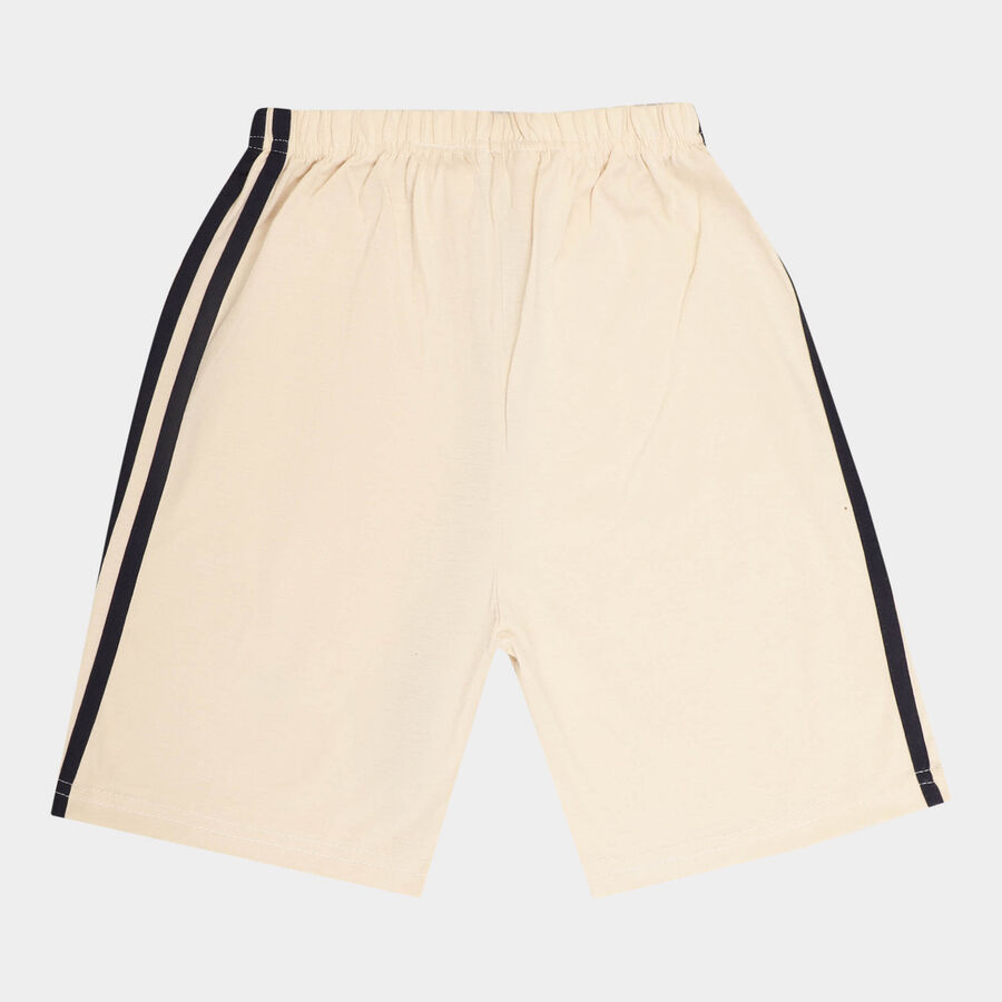 Boys Stripes Bermuda, Beige, large image number null