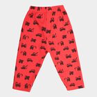 Infants Cotton Printed Pyjama, Red, small image number null
