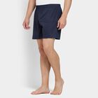 Men's Cotton Boxers, Navy Blue, small image number null