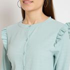 Ladies'  Crop  Top, Light Green, small image number null