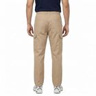 Men's Beige Slim Fit Cargo Casual Trousers, Beige, small