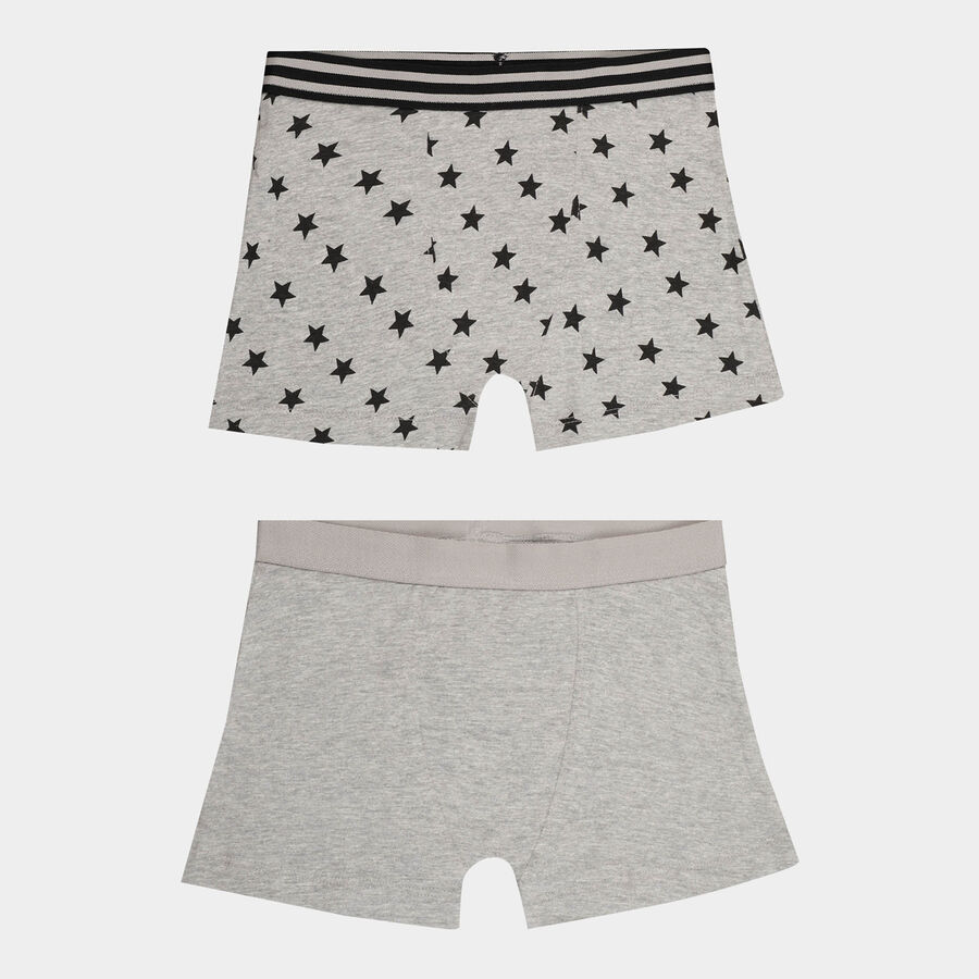 Boys Solid Brief, मिश्रित हल्का ग्रे, large image number null