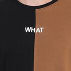 Men's 100% Cotton Round Neck Half Sleeves T-Shirt , Brown, small image number null