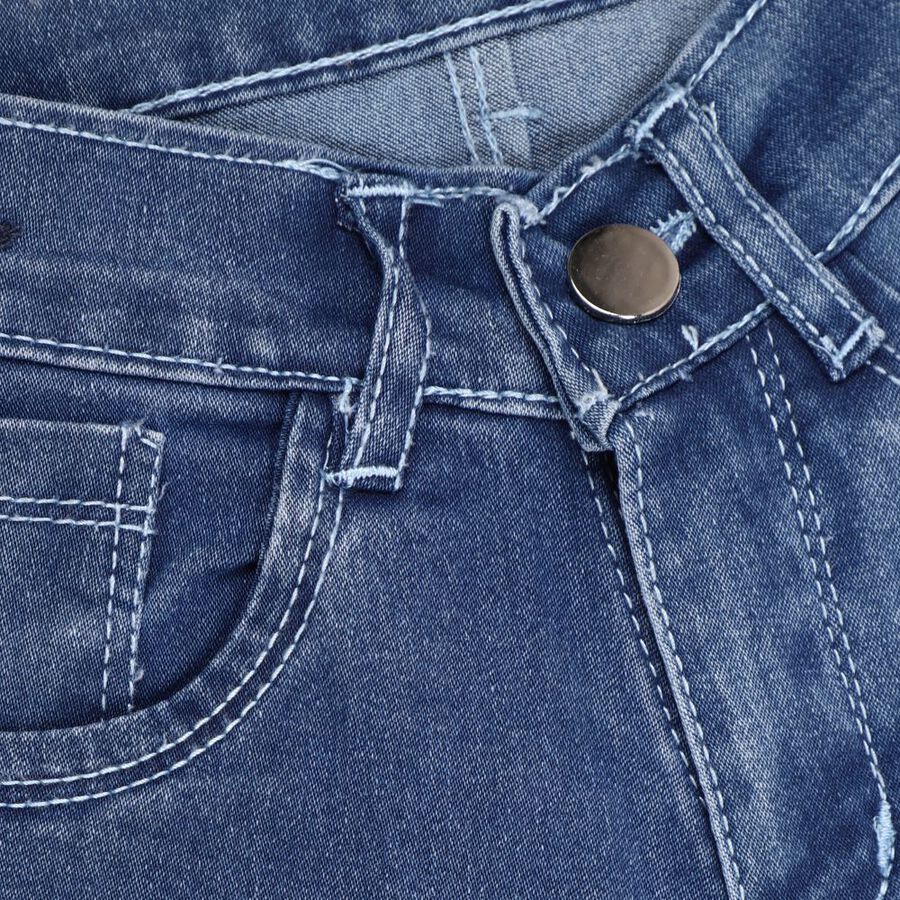 Girls' Jeans, Mid Blue, large image number null