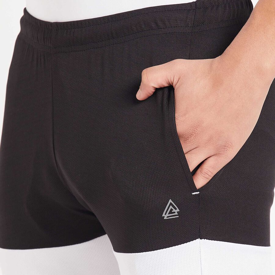 Cut & Sew Bermuda, Black, large image number null