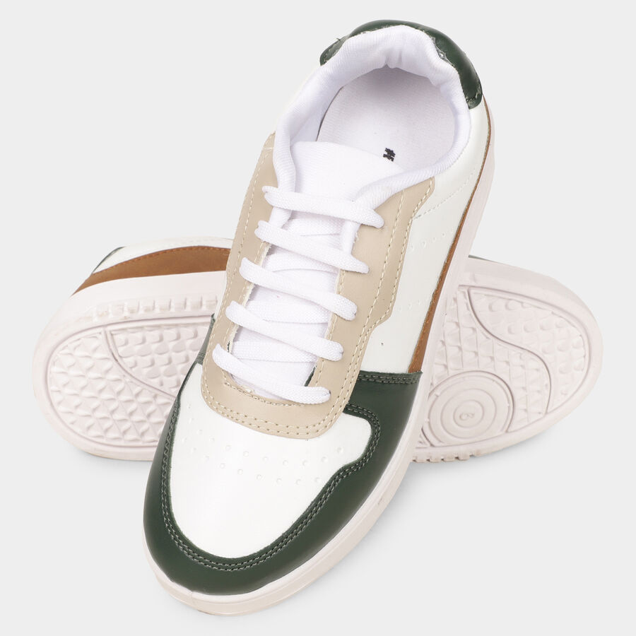 Men's Casual Shoes, Green, large image number null