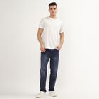 Men's Skinny Jeans, Dark Blue, small image number null