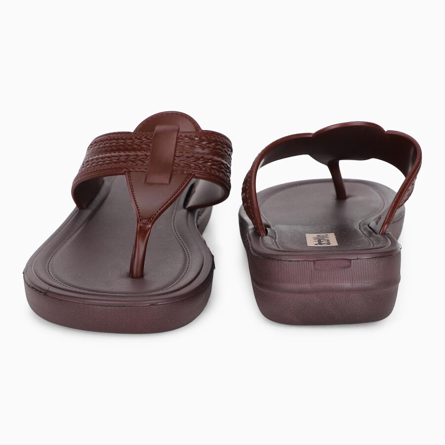 Ladies' Slipper, Maroon, large