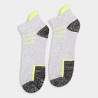 Men's Socks (Pack of 2), Melange Light Grey, small