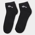 Men's Socks (Pack of 3), Black, small image number null