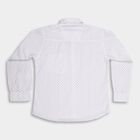 Boys'100% Cotton Casual Shirt, White, small image number null