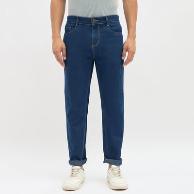 Men's Deep Blue Slim Fit Jeans