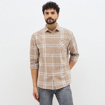 Men's 100% Cotton Casual Shirt