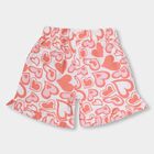 Girls' 100% Cotton Shorts , White, small image number null