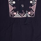 Girls' Blouse , नेवी ब्लू, small image number null