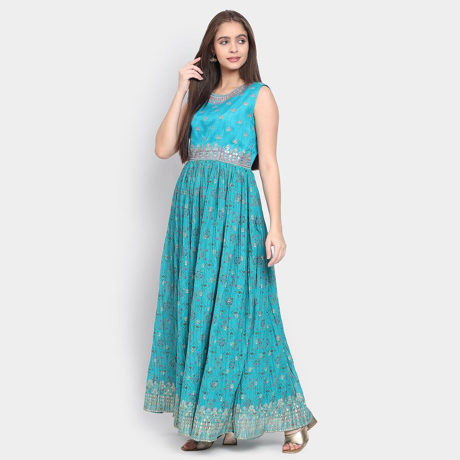 Ladies' Ethnic Set, Aqua, large image number null