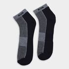 Men's Socks (Pack of 3), गहरा ग्रे, small