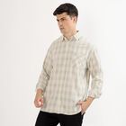 Men's Light Sage Green Cotton Spread Collar Casual Shirt, हल्का हरा, small image number null