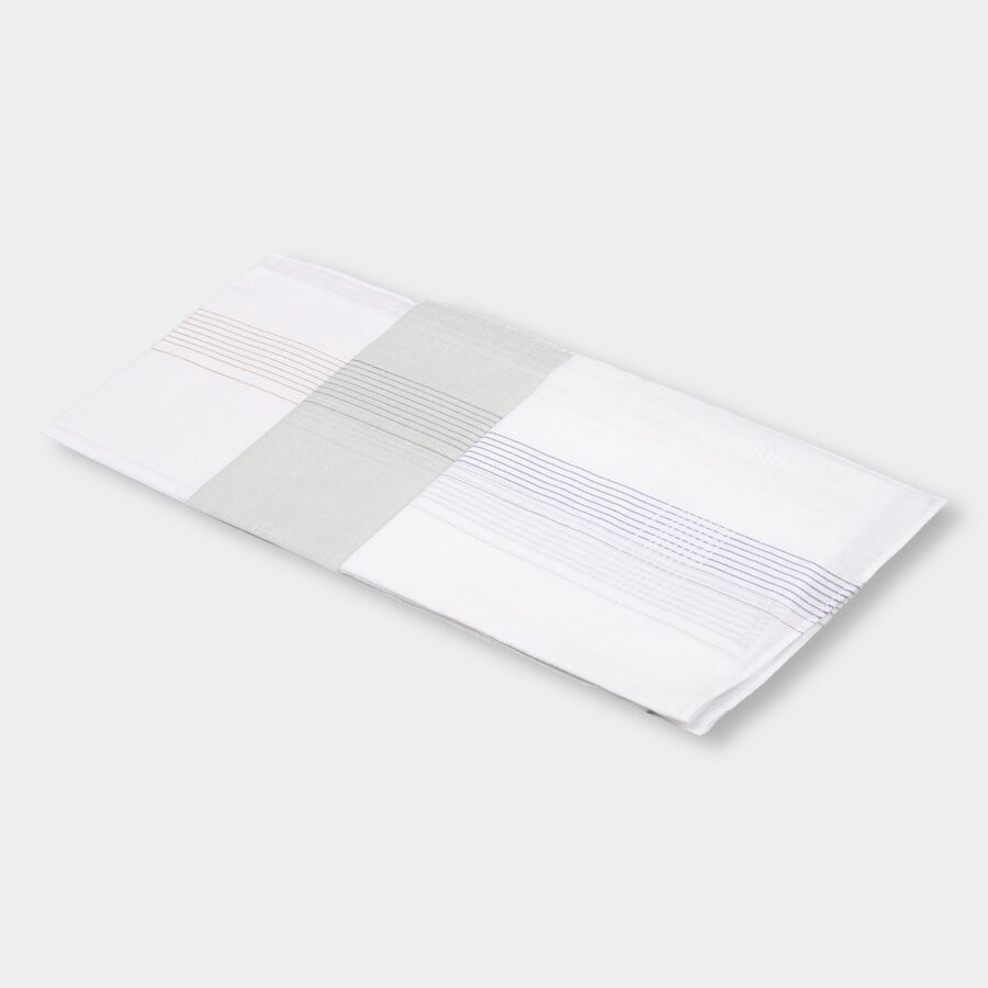 Men's Basic Hanky, Light Grey, large image number null