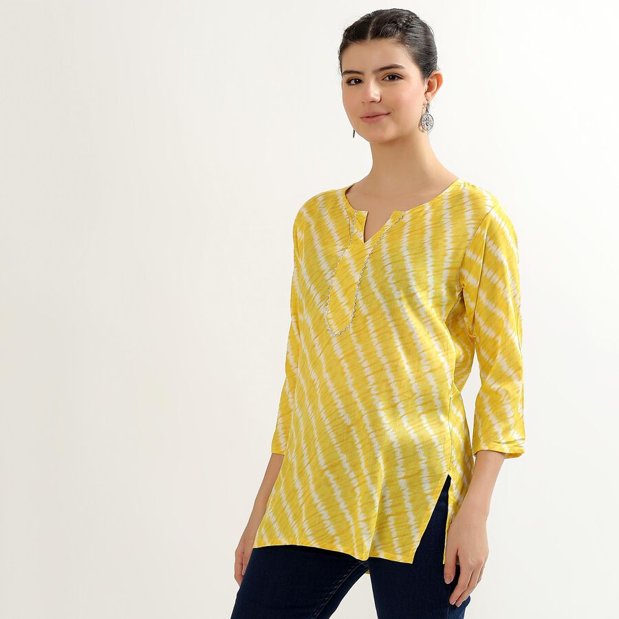 Ladies' Kurti , Yellow, large image number null