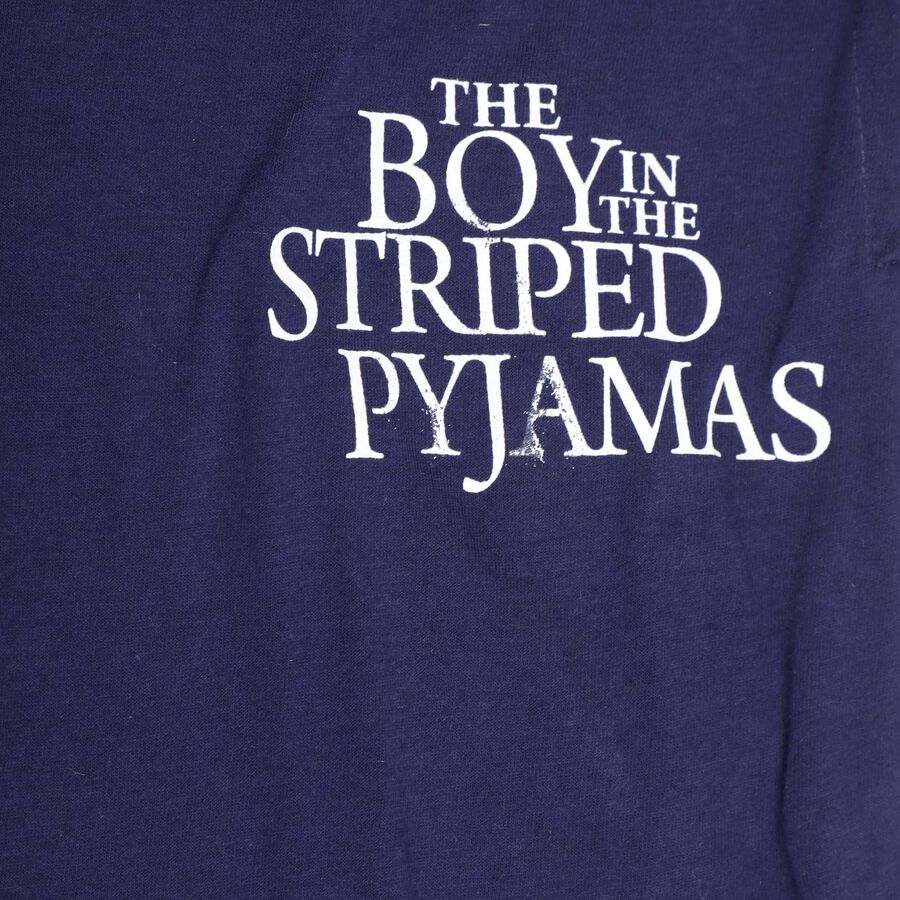 Boys Stripes Pyjama, Navy Blue, large image number null
