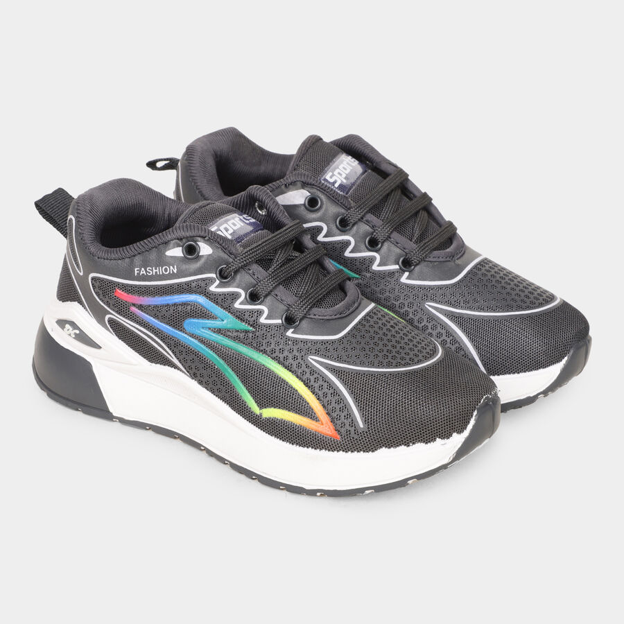 Kids' Sport Shoes, ग्रे, large image number null