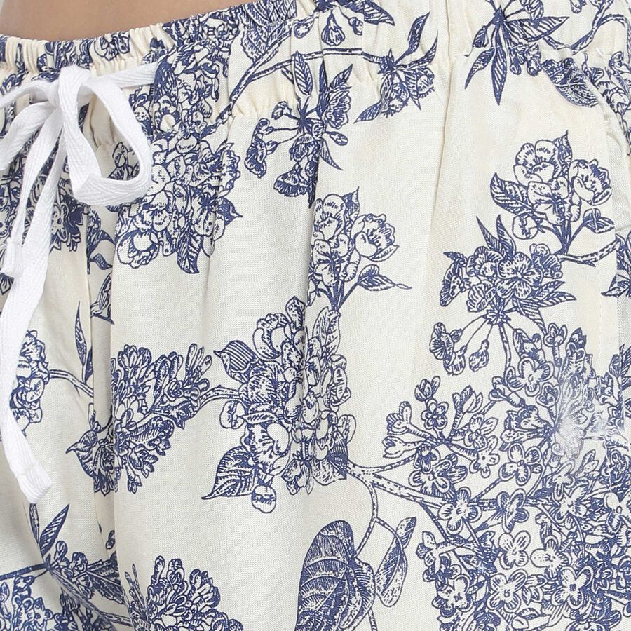 Printed Pyjama, Off White, large image number null