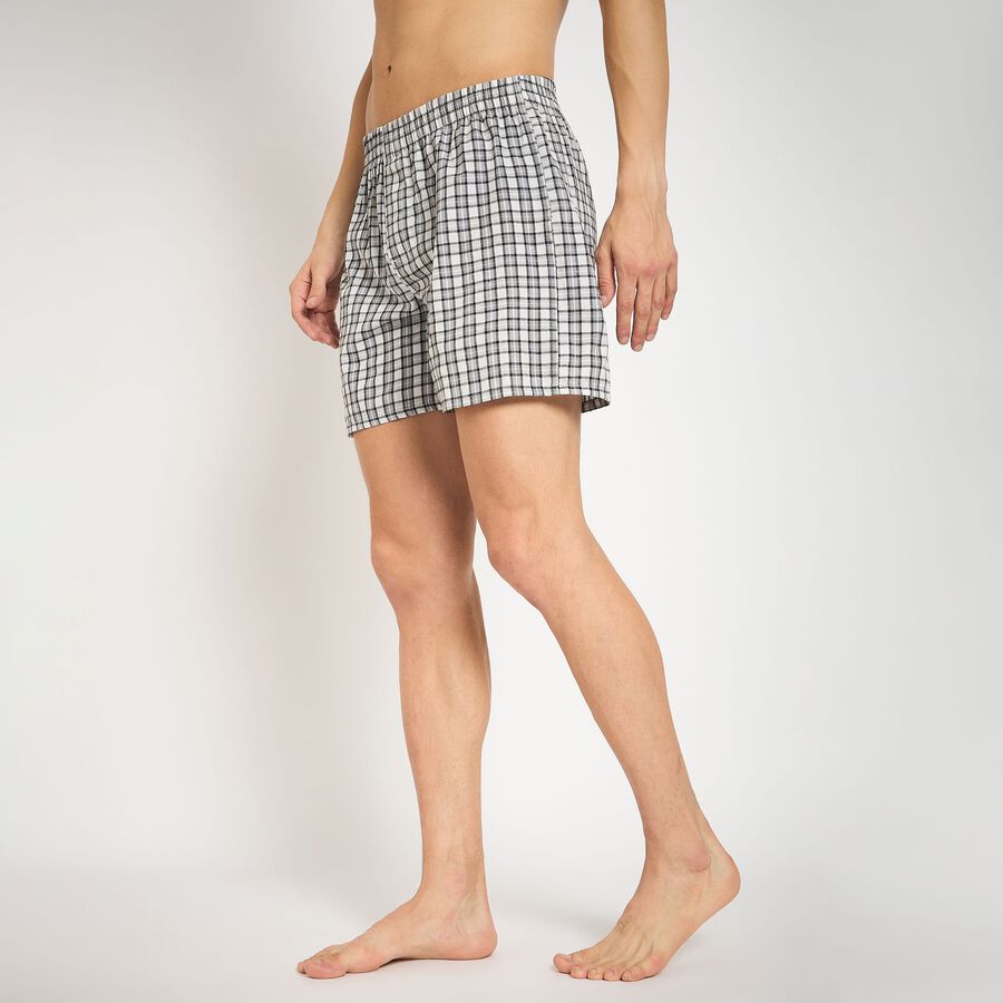 Men's Boxers, गहरा ग्रे, large image number null