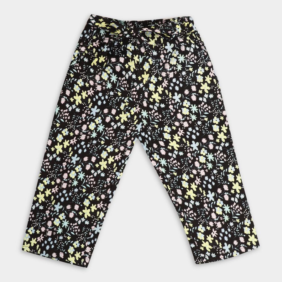 Girls' Capri, Navy Blue, large image number null
