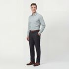 Men's Light Green Classic Formal Shirt, हल्का हरा, small