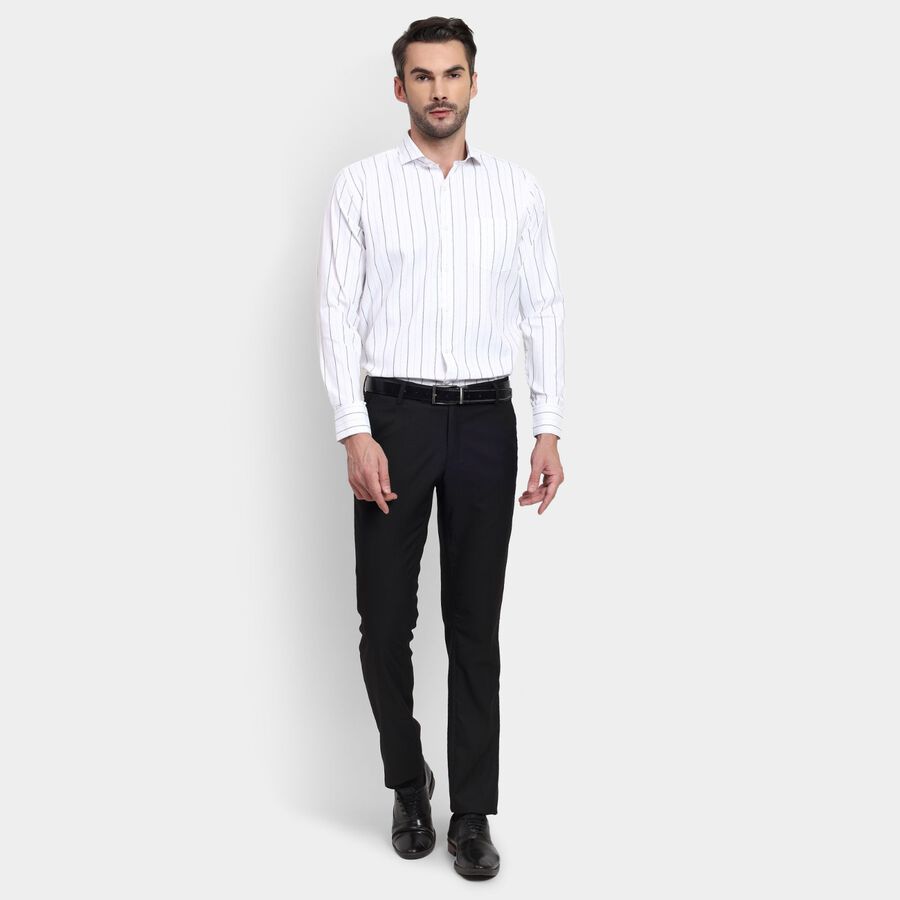 Men's Formal Shirt , ऑफ व्हाइट, large image number null