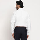 Checks Formal Shirt, White, small image number null