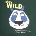 Boys Dark Green Crew Neck Printed Sweatshirt, Dark Green, small image number null