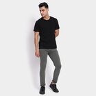 Men's Slim Fit Casual Trousers, ओलिव, small image number null