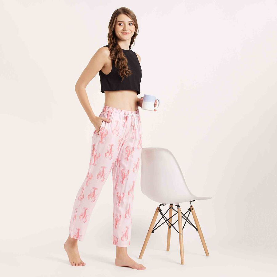 Printed Pyjama, Light Pink, large image number null