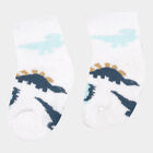 Infants Cotton Stripes Socks, Yellow, small image number null