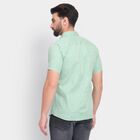 Men's 100% Cotton Casual Shirt , हल्का हरा, small