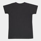 Boys Cotton T-Shirt, Black, small image number null