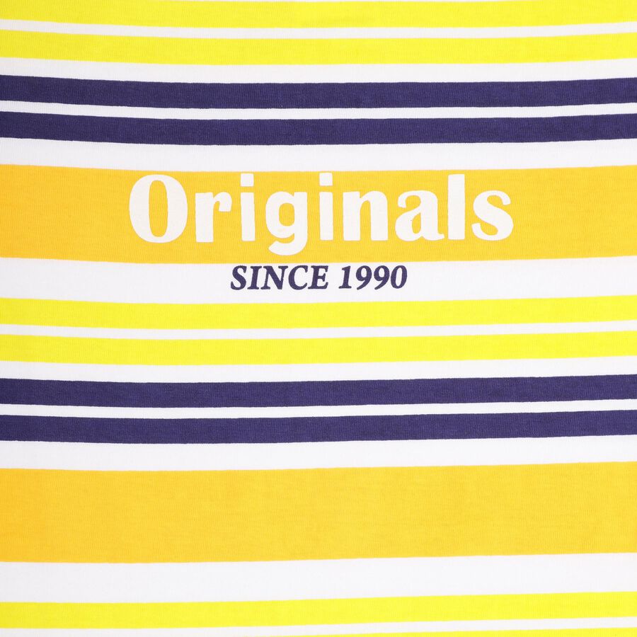 Boys' 100% Cotton Half Sleeves T-Shirt , Yellow, large image number null