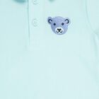 Infant Boys' 100% Cotton Baba Suit , एक्वा, small image number null
