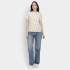 Ladies' Round Neck T-Shirt, White, small image number null