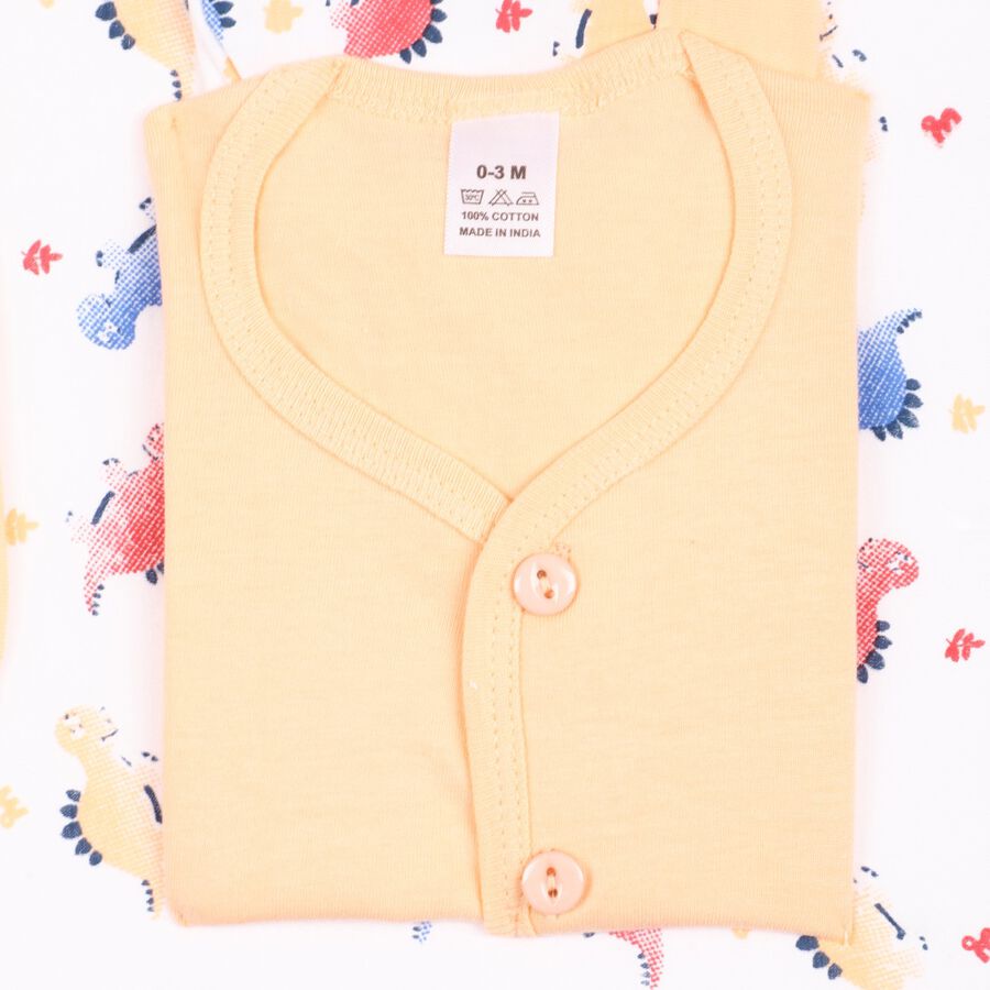 Infants' Cotton Gift Set, Peach, large image number null