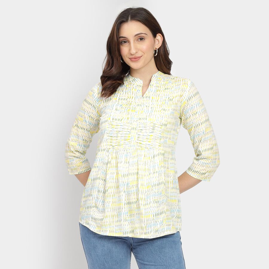 Ladies' Kurta, Light Green, large image number null