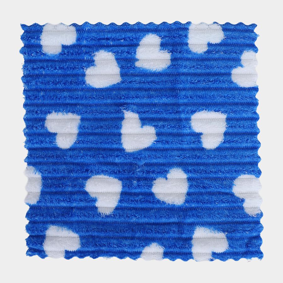Women's Multicolour Heart Print Pack of 3 Handkerchief, Assorted, large