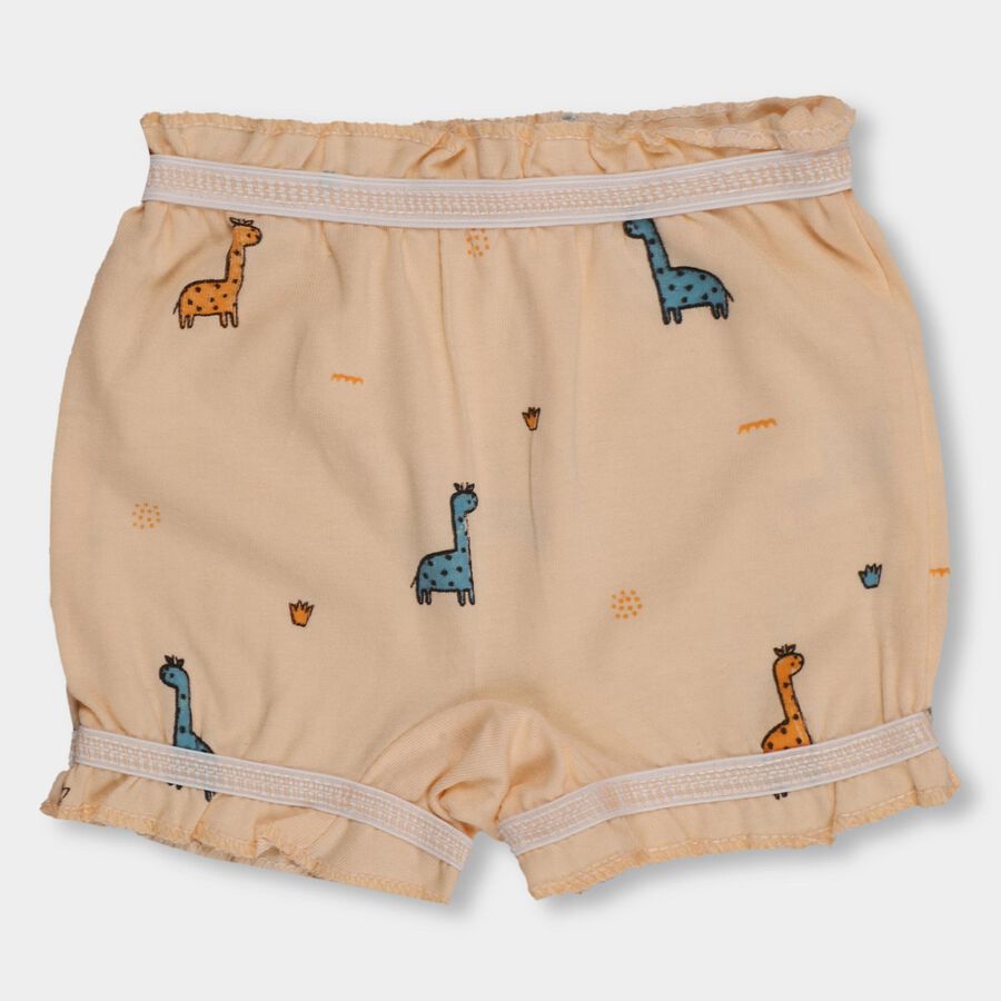 Infants' 100% Cotton Bloomer , Peach, large