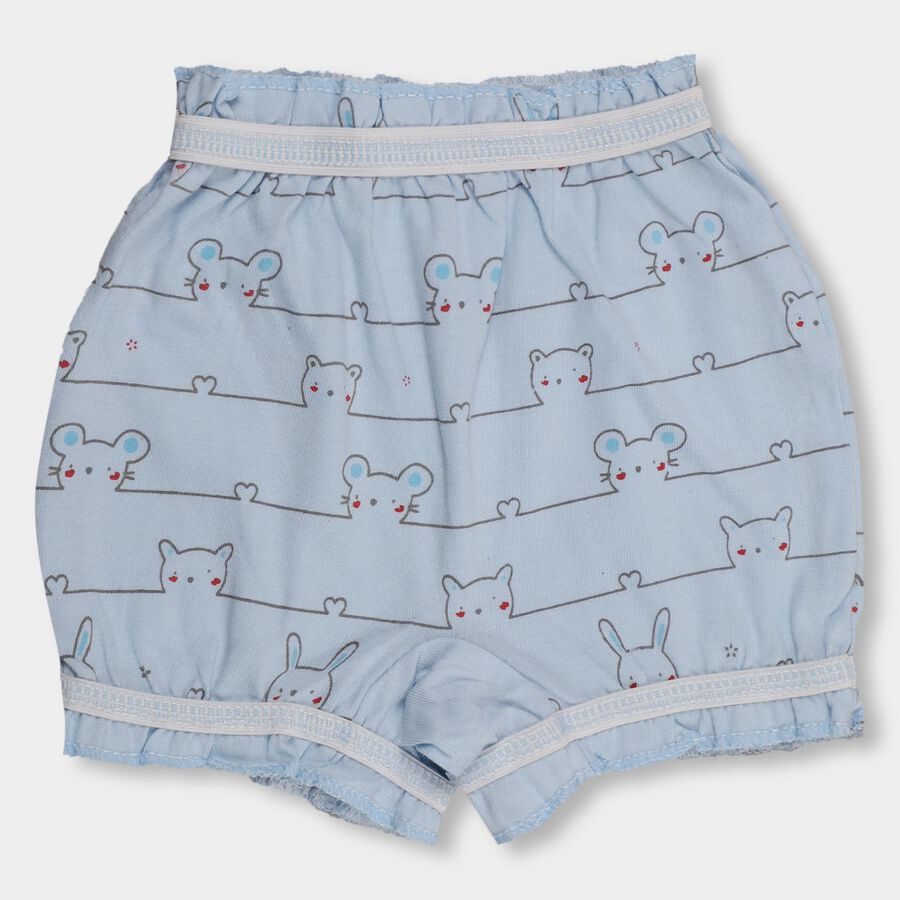 Infants' 100% Cotton Bloomer , Light Blue, large