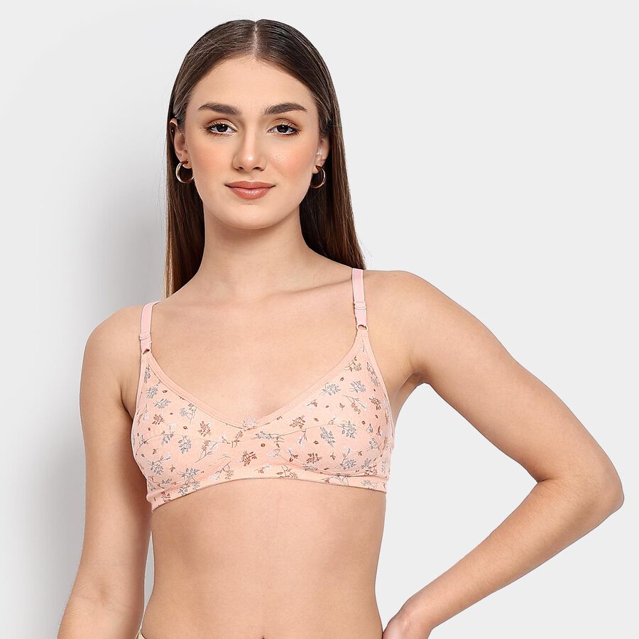 Ladies' Bra , पीच, large image number null