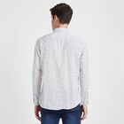 Printed Casual Shirt, White, small image number null