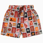 Boys' Bermuda, भूरा, small