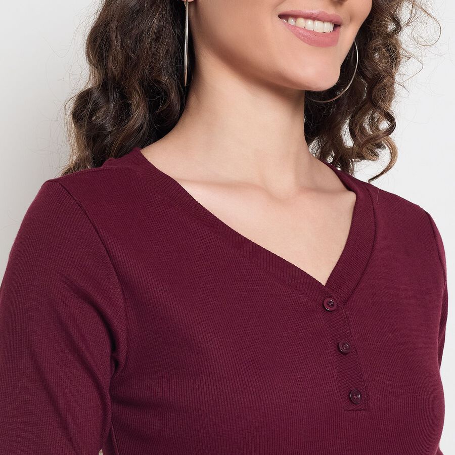 Ladies' Top, वाइन, large image number null